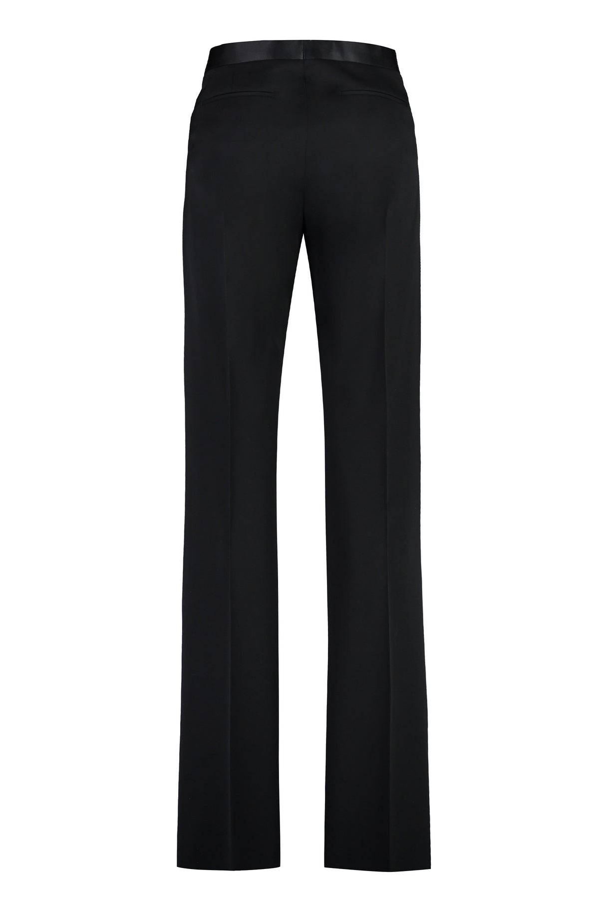 GIVENCHY Tailored Black Wool Trousers for Men