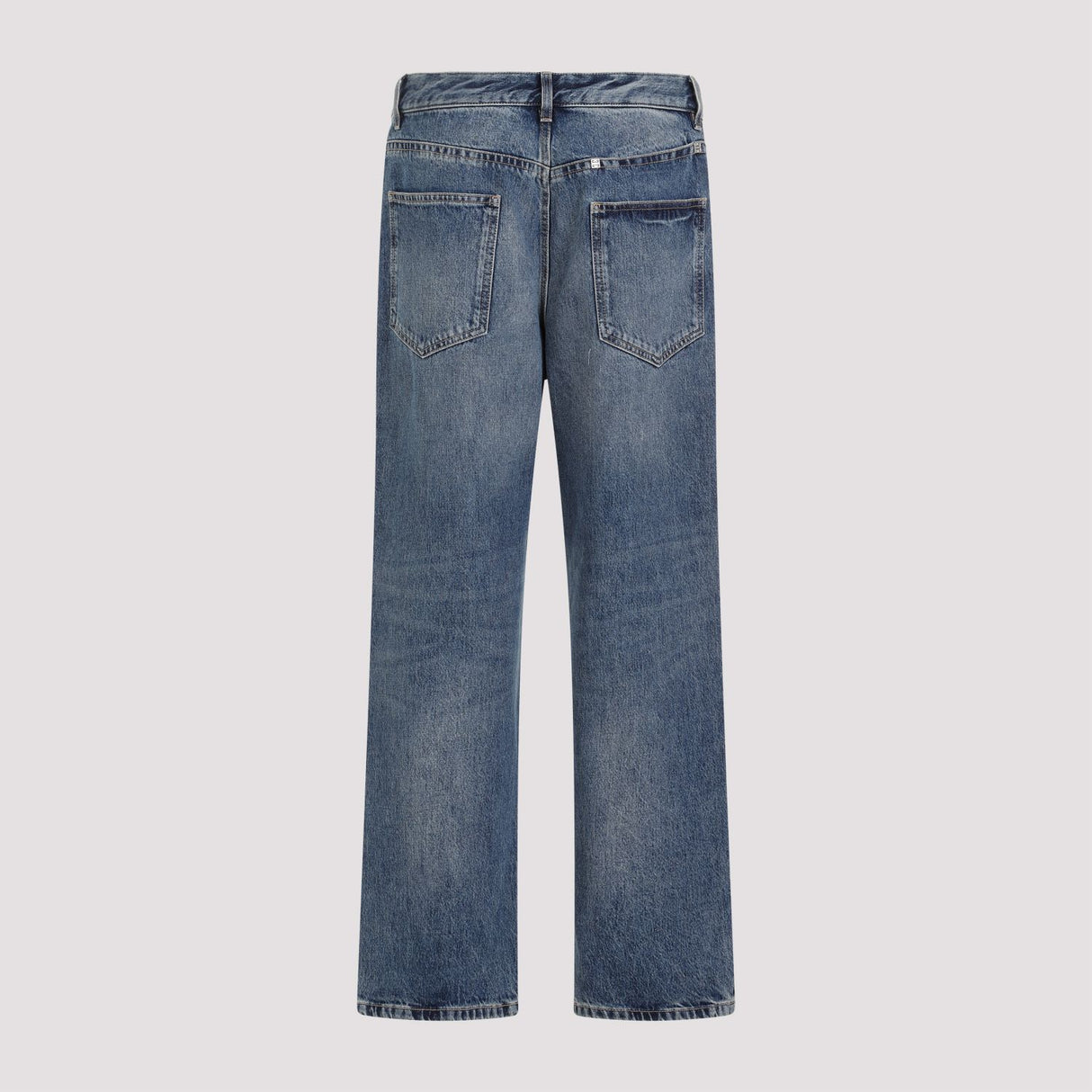 GIVENCHY Effortless Navy Denim Pants for Men