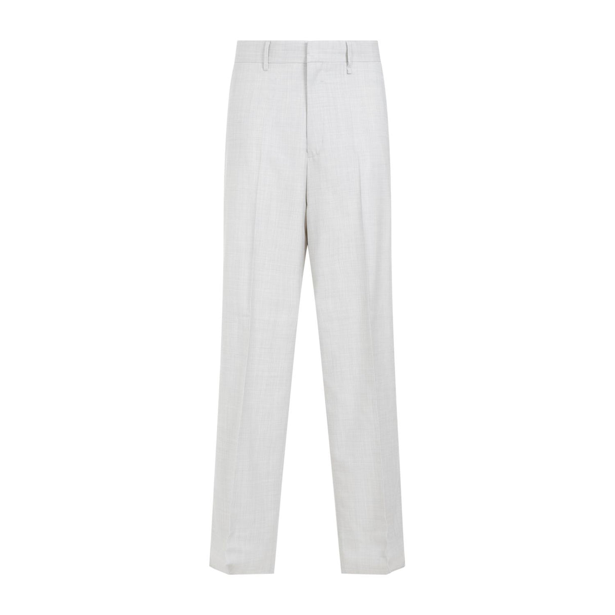 GIVENCHY Extra Wide Leg Trousers in White for Men - SS24 Collection