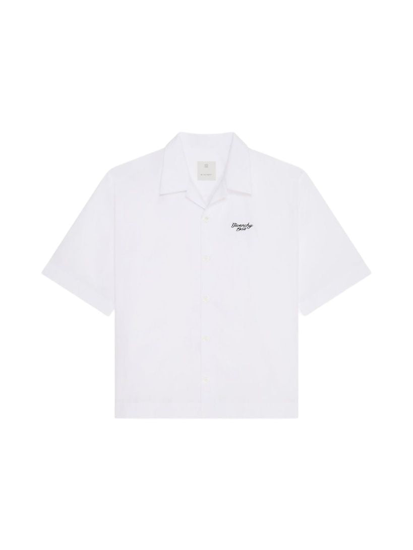 GIVENCHY Classic White Cotton Shirt for Men