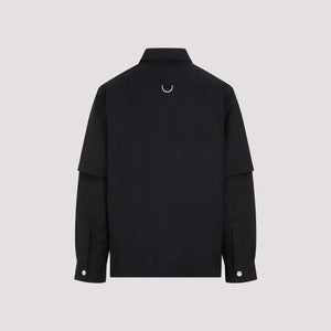 GIVENCHY Men's Black Cotton Shirt for SS24