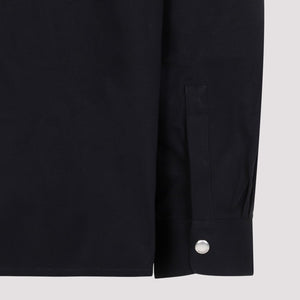 GIVENCHY Men's Black Cotton Shirt for SS24