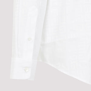 GIVENCHY Classic White Cotton Shirt for Men - SS24 Collection