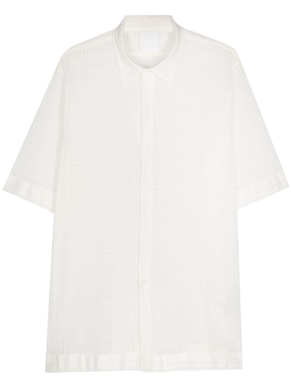 GIVENCHY Contemporary Cotton-Blend Shirt