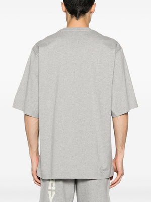 GIVENCHY Men's Gray Cotton Crew-Neck T-Shirt for FW24