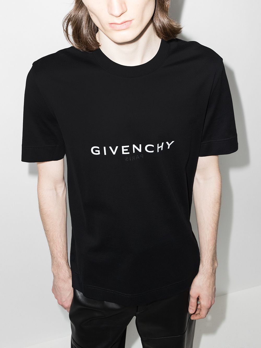 GIVENCHY Signature Logo Cotton T-Shirt