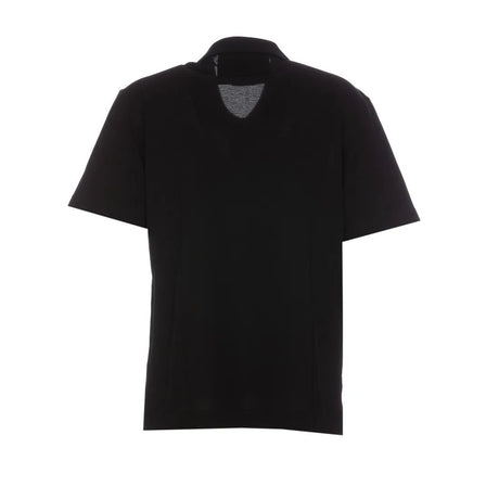 GIVENCHY Classic Black Fit Polo with Branding for Men - SS24 Collection