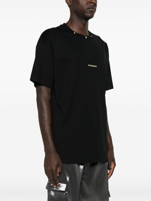 GIVENCHY Essential Black Cotton Tee