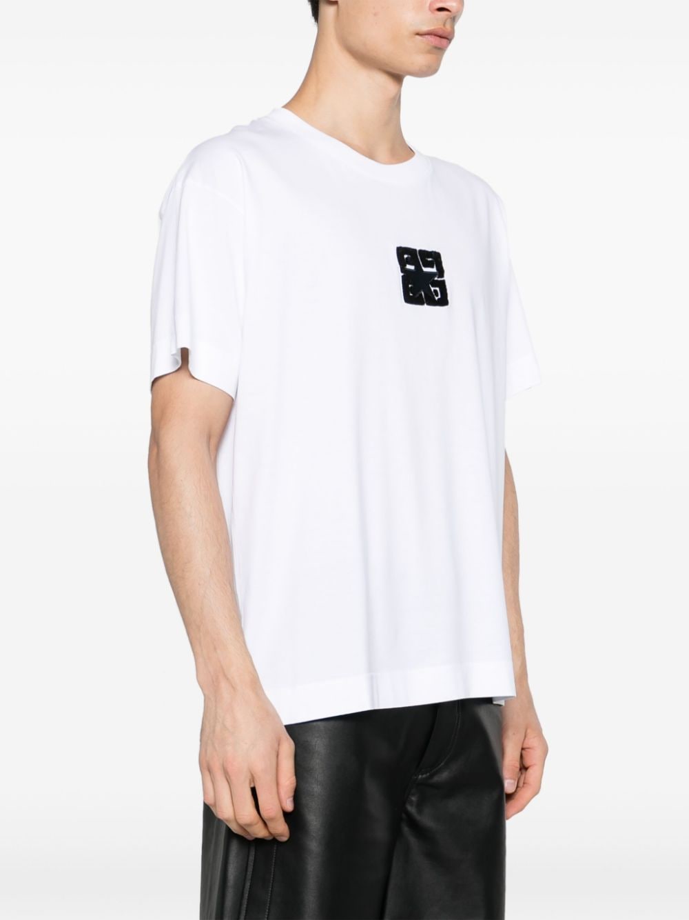 GIVENCHY Signature Logo Cotton T-Shirt for Men - SS24