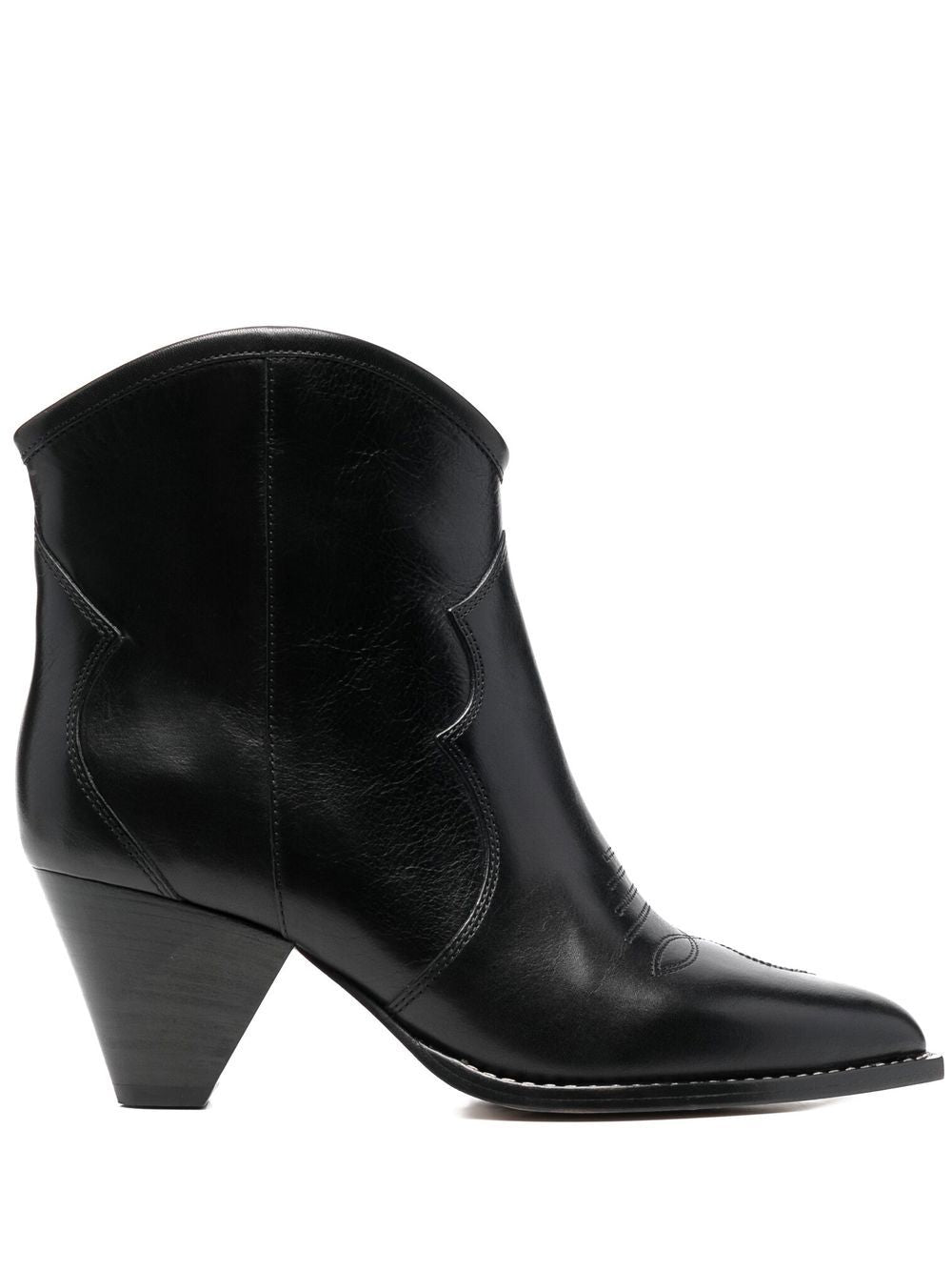 ISABEL MARANT Midnight Cowboy Leather Boots