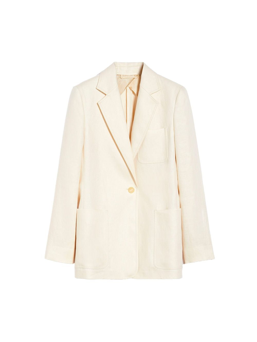 MAX MARA Linen Twill Blazer for Women - Spring/Summer 2025