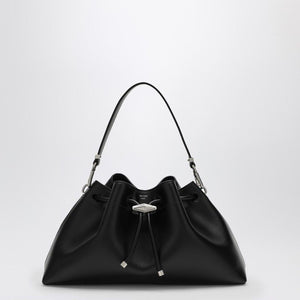 JIMMY CHOO Fashionable Black Leather Bucket Handbag for Women - FW24 Collection