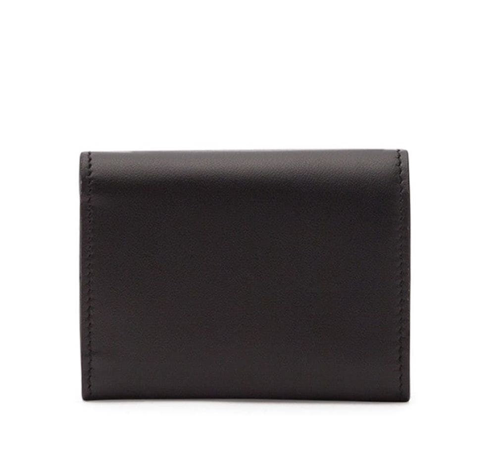 DOLCE & GABBANA Signature Logo Print Mini Bifold Wallet - 11x8.5x2 cm