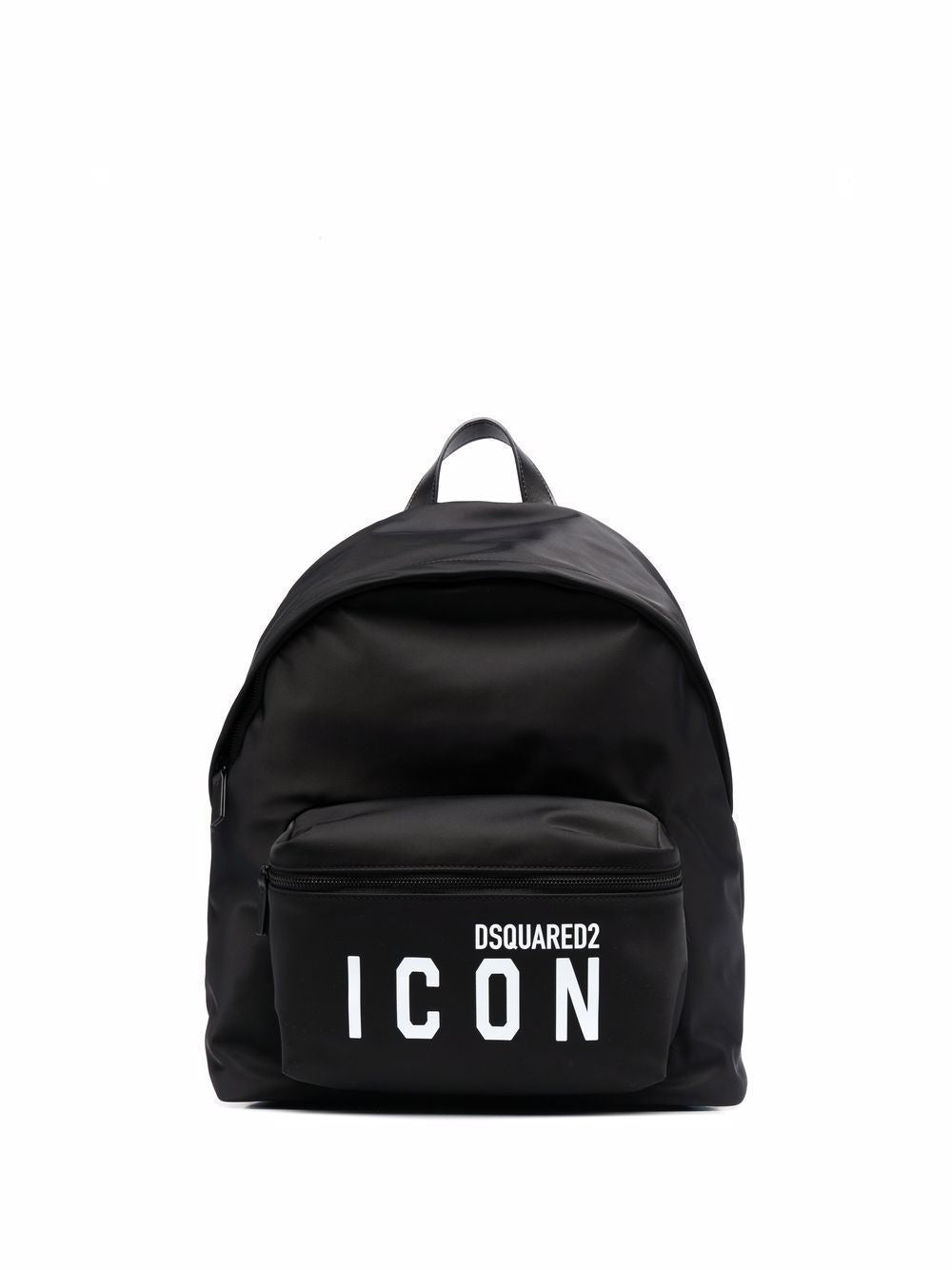 DSQUARED2 Men's Black Nylon Backpack - SS23 Collection