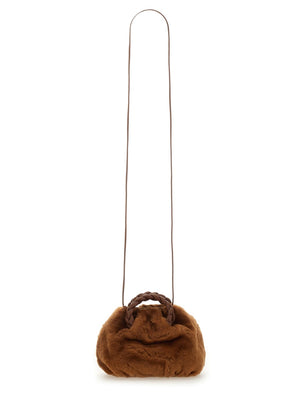 HEREU Mini Shearling Handbag