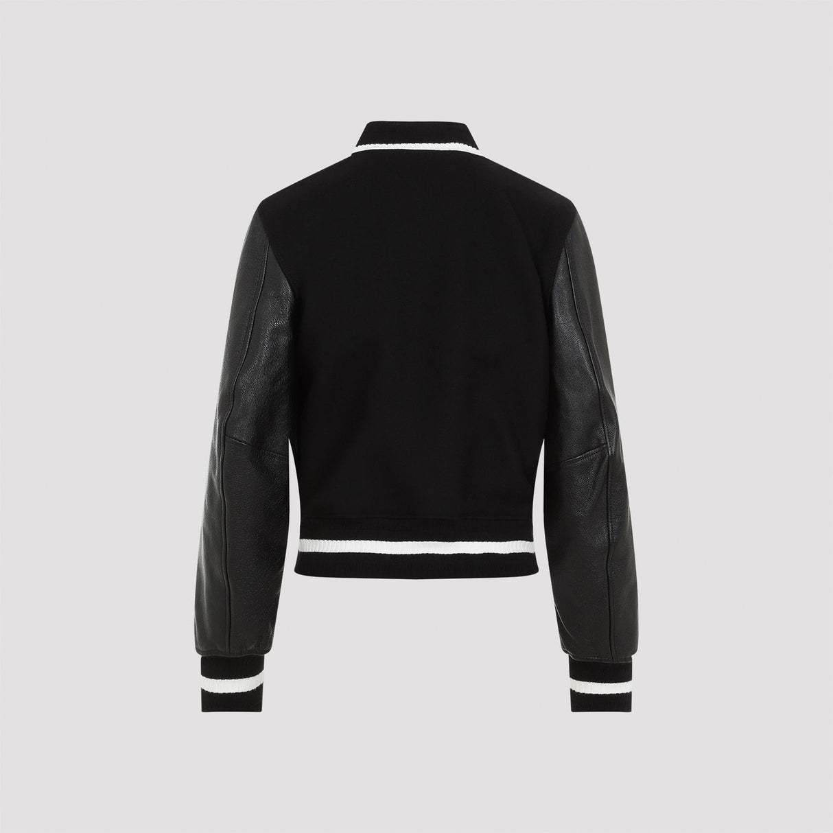 GIVENCHY Elegant Wool-Blend Bomber Jacket