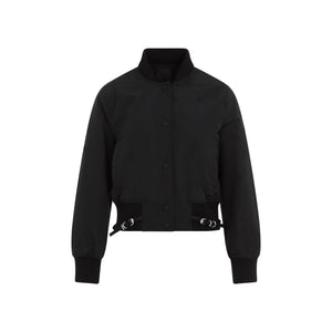 GIVENCHY Elegant Black Belted Blouson for Women