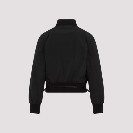 GIVENCHY Elegant Black Belted Blouson for Women