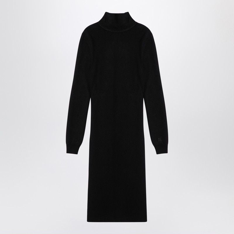 GIVENCHY Ribbed Knit Turtleneck Dress