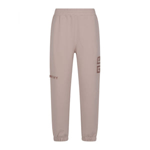 GIVENCHY Blush Pink Velvet Jogging Pants for Women - SS24 Collection