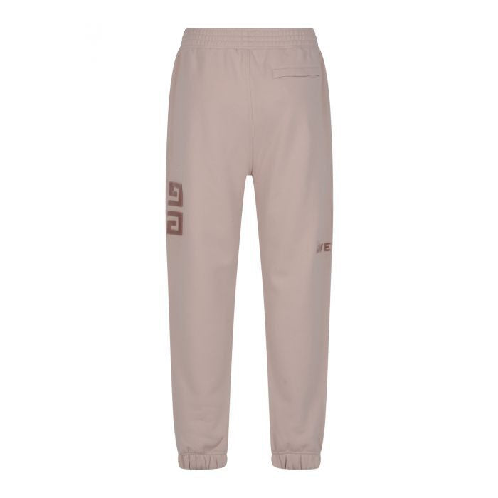 GIVENCHY Blush Pink Velvet Jogging Pants for Women - SS24 Collection