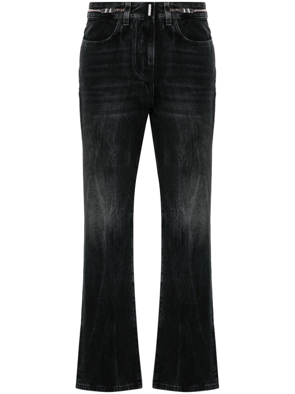 GIVENCHY Wide Leg Ankle Boot Pants for Women