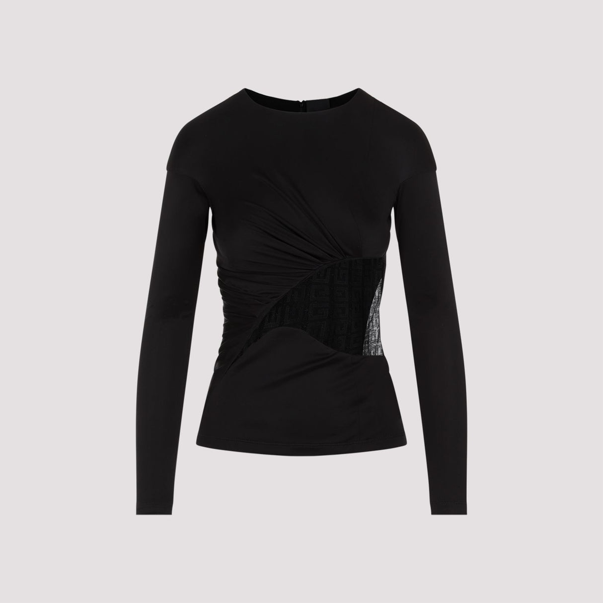 GIVENCHY Black Viscose Top for Women