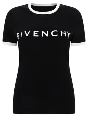 GIVENCHY Archetype T-Shirt for Women - Black SS24