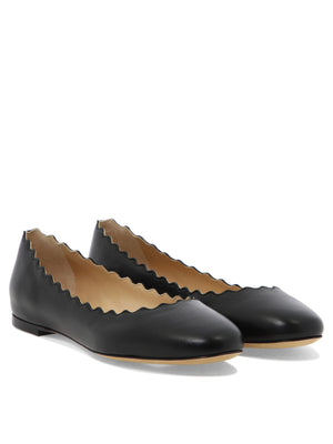 CHLOÉ Classic Black Flats for Women - Elegant Ballerinas for Any Occasion