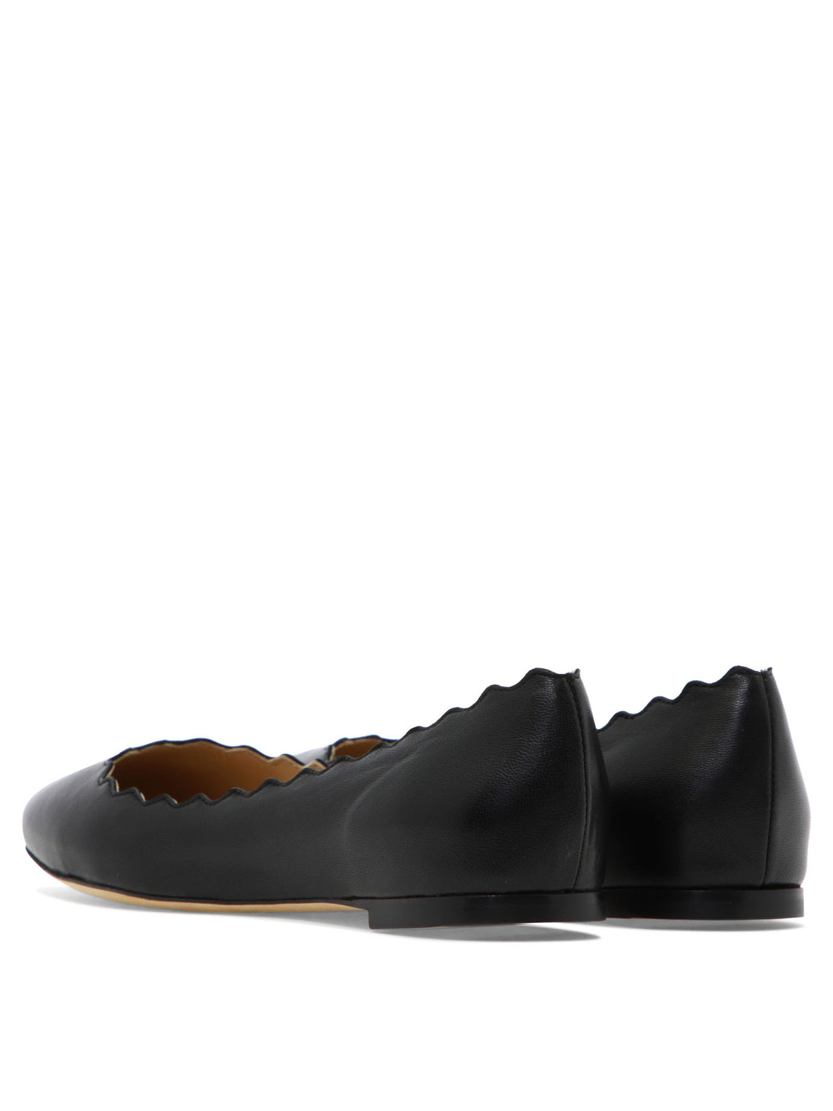 CHLOÉ Classic Black Flats for Women - Elegant Ballerinas for Any Occasion