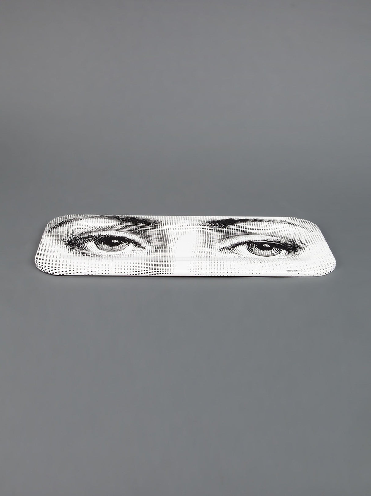 FORNASETTI Wooden Tray 25 x 60 with Eye Design