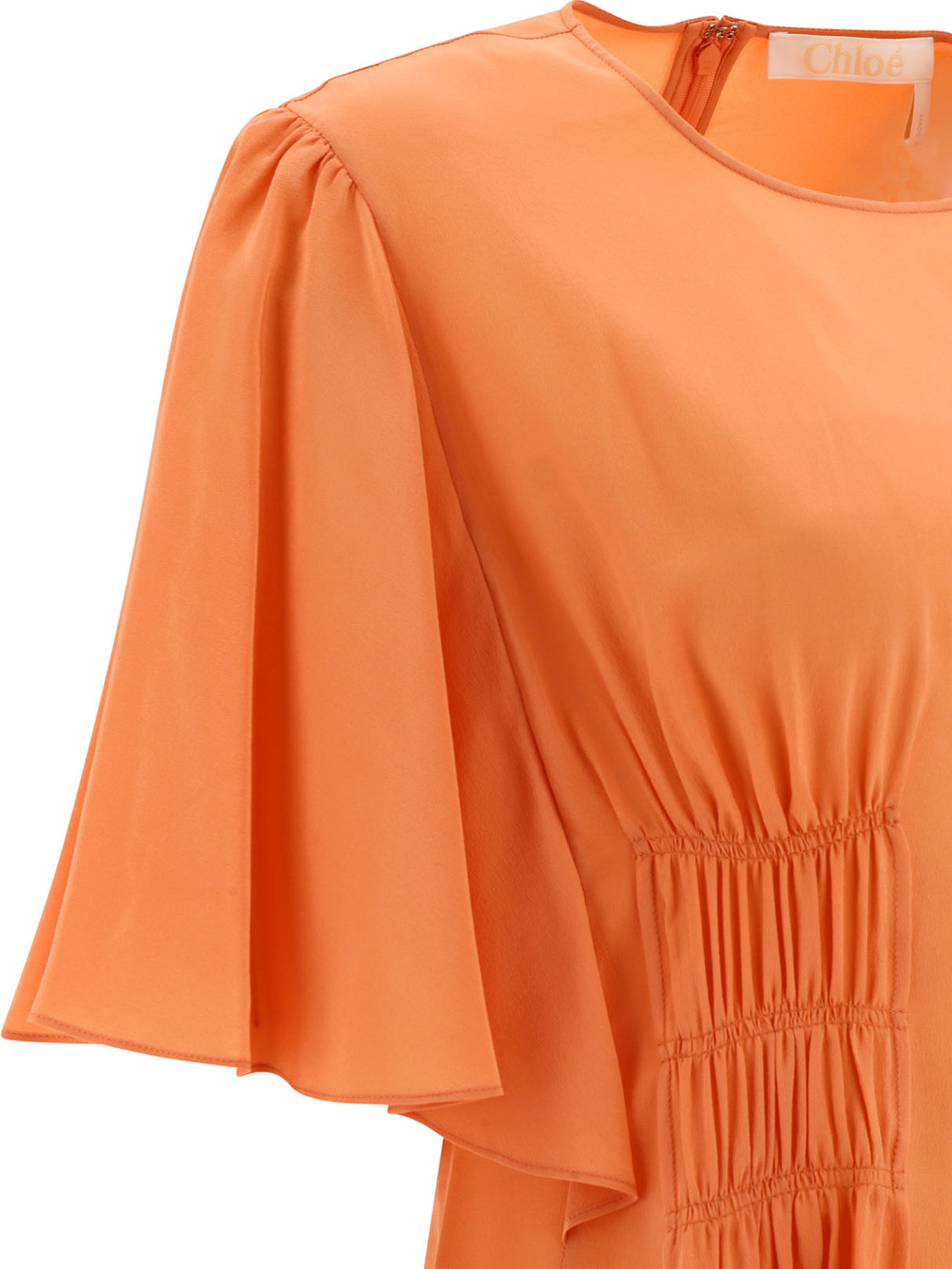 CHLOÉ Pink Wing Sleeve Top for Women