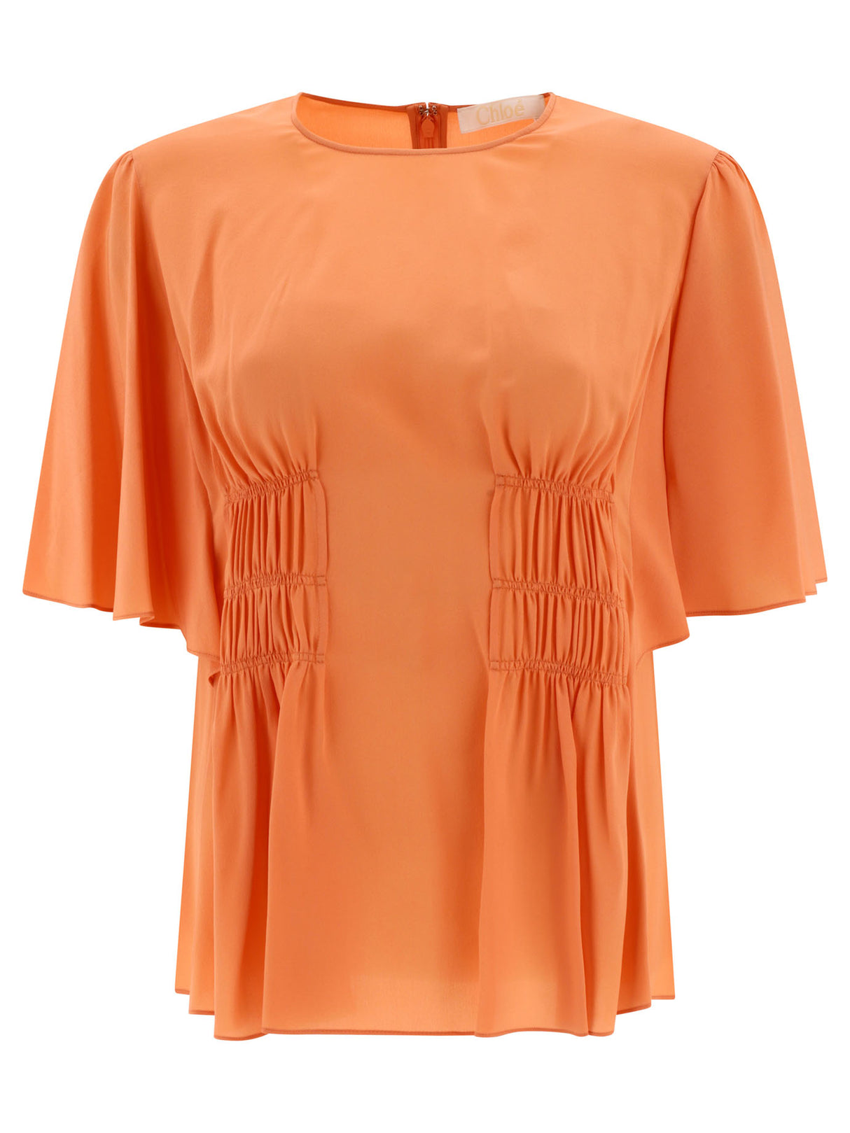 CHLOÉ Pink Wing Sleeve Top for Women