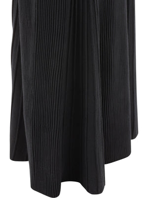 CHLOÉ Versatile and Chic Mid Skirt in Classic Black for Women - Spring/Summer 2024