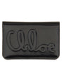 CHLOÉ Elegant Leather Wallet with Logo - Mini Size