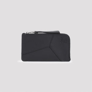 LOEWE Puzzle Edge Mini Wallet with Coin and Card Holder - W:15CM H:8.6CM D:1CM