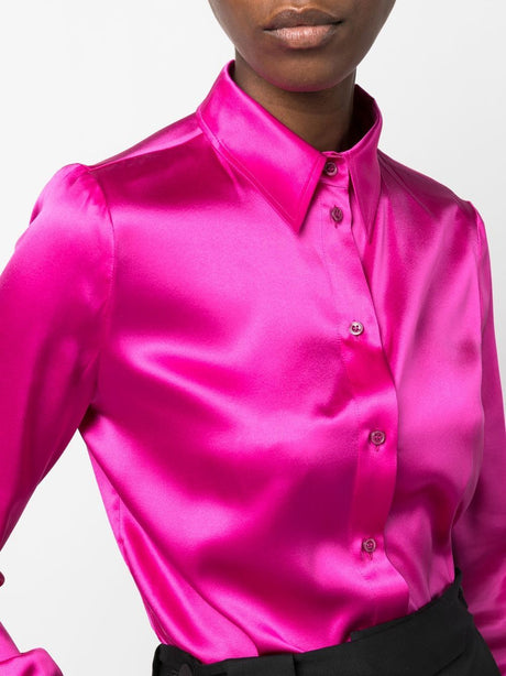 TOM FORD Women's 23FW Fuchsia Shirt