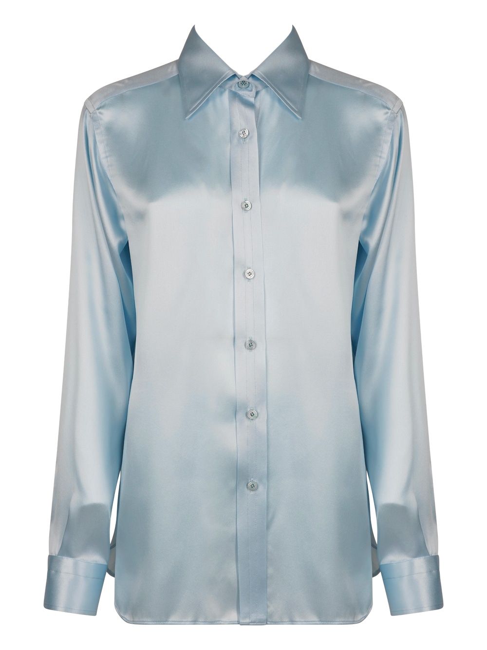 TOM FORD Charmeuse Silk Shirt for Women - Fall/Winter 2024