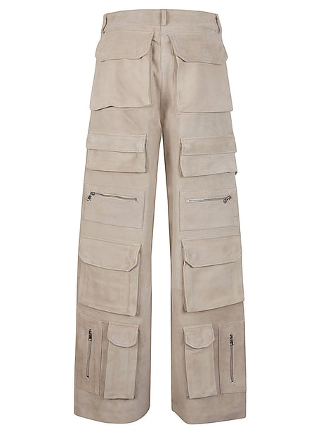 FERMAS CLUB Tan Cargo Trousers for the Fashion-Forward Woman