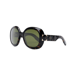 DIOR Sleek and Chic Black Sunglasses for Fashionable Women