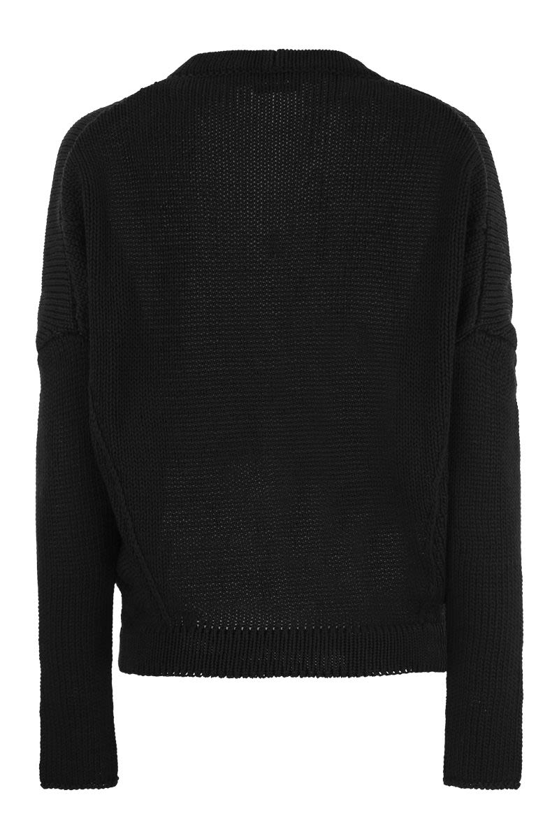 MARNI Black Cotton Cardigan for Women