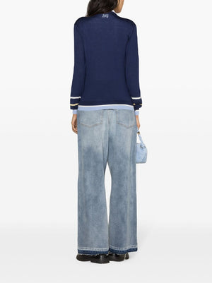 MARNI Navy Blue Spring Cardigan for Women