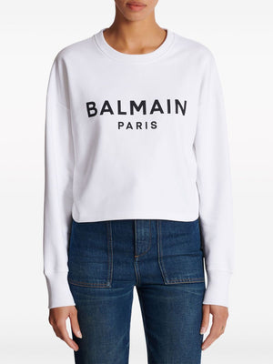 BALMAIN 24SS Women's White Tunic Top