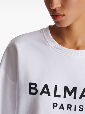 BALMAIN 24SS Women's White Tunic Top