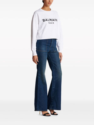 BALMAIN 24SS Women's White Tunic Top