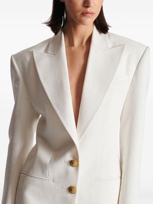 BALMAIN Designer Fitted Blazer for Women from SS24 Collection