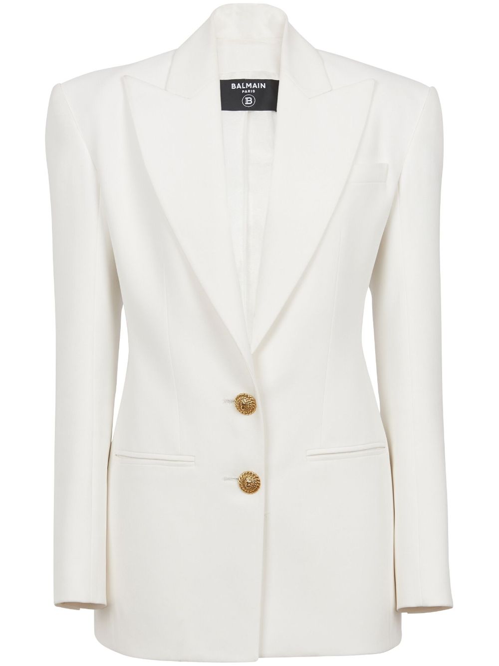 BALMAIN Designer Fitted Blazer for Women from SS24 Collection