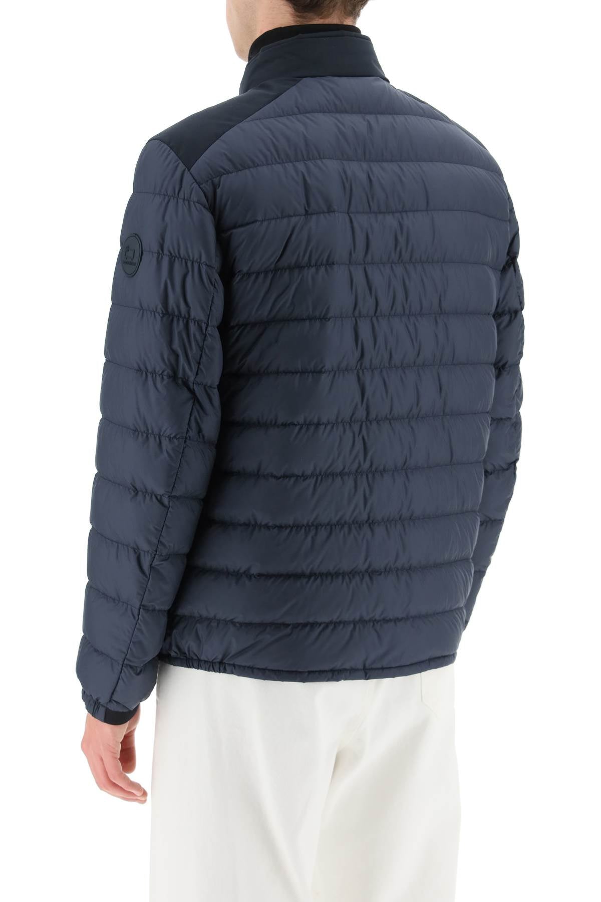 WOOLRICH Men's Blue Down Jacket for SS24