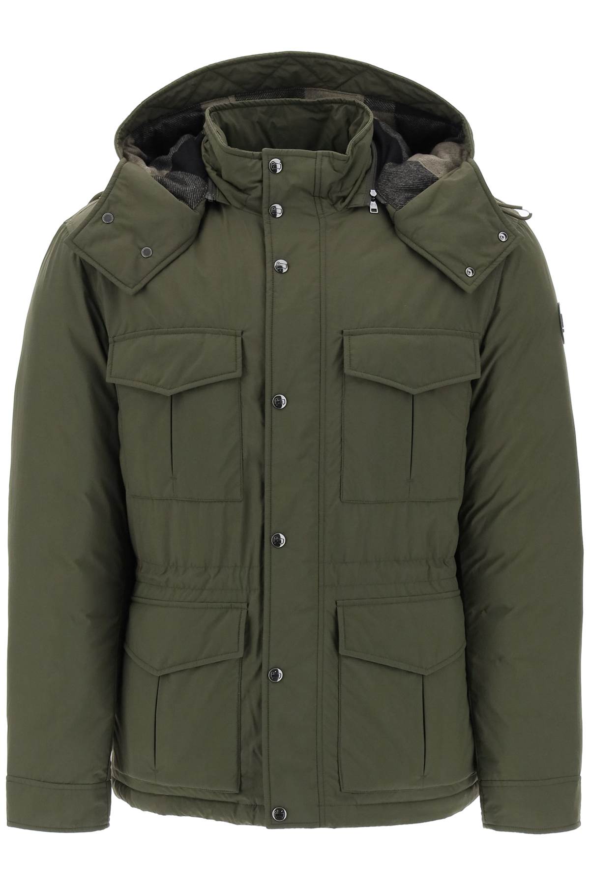 WOOLRICH Men's Green Aleutian Padded Jacket for FW23