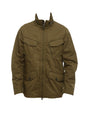 WOOLRICH Men's Olive Utility Field Jacket